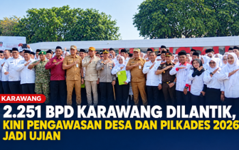 2.251 BPD Karawang Dilantik, Pilkades 2026 Jadi Ujian Pertama